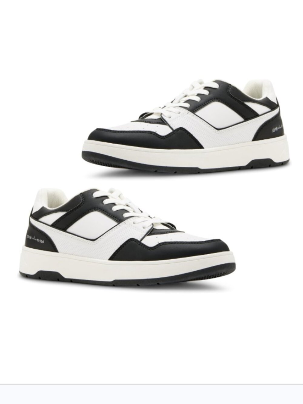 Madden MTINKER Men's Black & White Low-top Sneakers Size 11 NIB